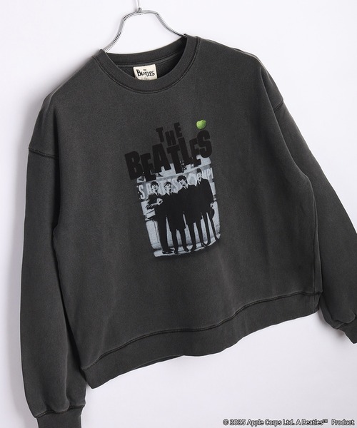 The Beatles（ザビートルズ）の「The Beatles / ビートルズ 裏毛 長袖トレーナー A Hard Day’s Night / Yellow Submarine（スウェット・メンズ・ブラック系その他2/ブラック/グレー/ブラック系その他/グレー系その他2・L/M）」の3枚目の写真