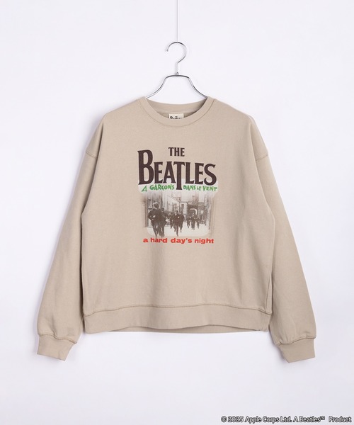 The Beatles（ザビートルズ）の「The Beatles / ビートルズ 裏毛 長袖トレーナー A Hard Day’s Night / Yellow Submarine（スウェット・メンズ・ブラック系その他2/ブラック/グレー/ブラック系その他/グレー系その他2/ベージュ・L/M）」の11枚目の写真
