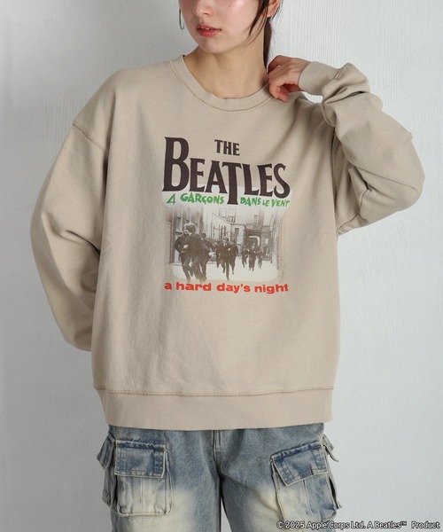 The Beatles / ビートルズ 裏毛 長袖トレーナー A Hard Day's Night The Beatles / ビートルズ 裏毛 長袖トレーナー A Hard Day's Night