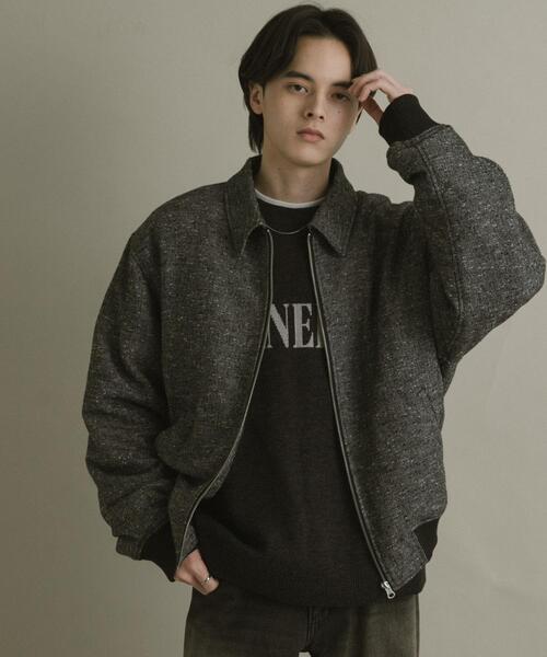 SENSE OF PLACE by URBAN RESEARCH(センスオブプレイスバイアーバンリサーチ)の「ウールブレンドネップブルゾン(ブルゾン・メンズ・ブラック/ブラウン・MEDIUM/LARGE)」の19枚目の写真