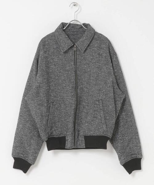 SENSE OF PLACE by URBAN RESEARCH(センスオブプレイスバイアーバンリサーチ)の「ウールブレンドネップブルゾン(ブルゾン・メンズ・ブラック/ブラウン・MEDIUM/LARGE)」の13枚目の写真