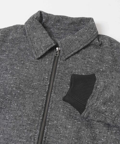 SENSE OF PLACE by URBAN RESEARCH(センスオブプレイスバイアーバンリサーチ)の「ウールブレンドネップブルゾン(ブルゾン・メンズ・ブラック/ブラウン・MEDIUM/LARGE)」の14枚目の写真