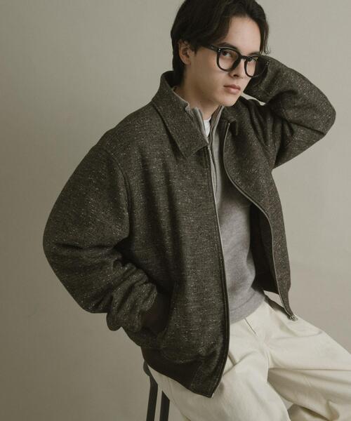 SENSE OF PLACE by URBAN RESEARCH(センスオブプレイスバイアーバンリサーチ)の「ウールブレンドネップブルゾン(ブルゾン・メンズ・ブラック/ブラウン・MEDIUM/LARGE)」の15枚目の写真