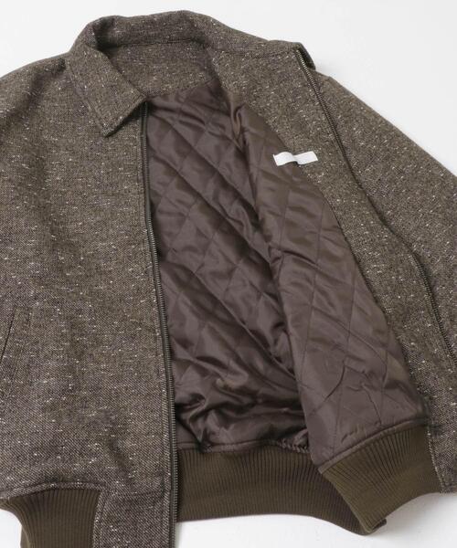 SENSE OF PLACE by URBAN RESEARCH(センスオブプレイスバイアーバンリサーチ)の「ウールブレンドネップブルゾン(ブルゾン・メンズ・ブラック/ブラウン・MEDIUM/LARGE)」の12枚目の写真