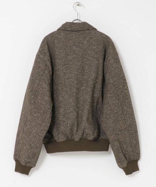 SENSE OF PLACE by URBAN RESEARCH(センスオブプレイスバイアーバンリサーチ)の「ウールブレンドネップブルゾン(ブルゾン・メンズ・ブラック/ブラウン・MEDIUM/LARGE)」の3枚目の写真