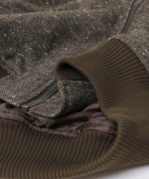 SENSE OF PLACE by URBAN RESEARCH(センスオブプレイスバイアーバンリサーチ)の「ウールブレンドネップブルゾン(ブルゾン・メンズ・ブラック/ブラウン・MEDIUM/LARGE)」の4枚目の写真