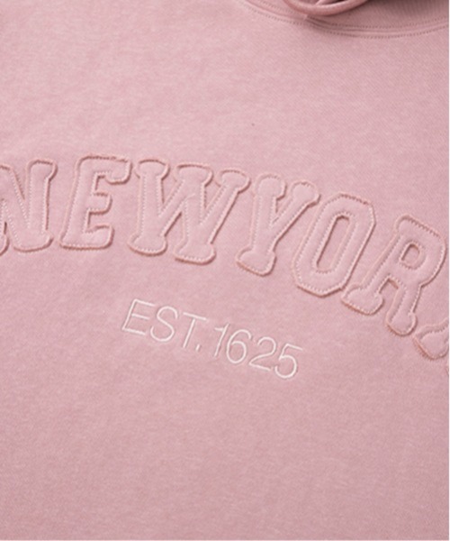 NOWLE(ノウル)の「【NOWLE】立体アーチロゴ プルオーバー パーカー NEW YORK(パーカー・メンズ・スモークピンク/グレイッシュブルー・MEDIUM/LARGE/X-LARGE)」の18枚目の写真