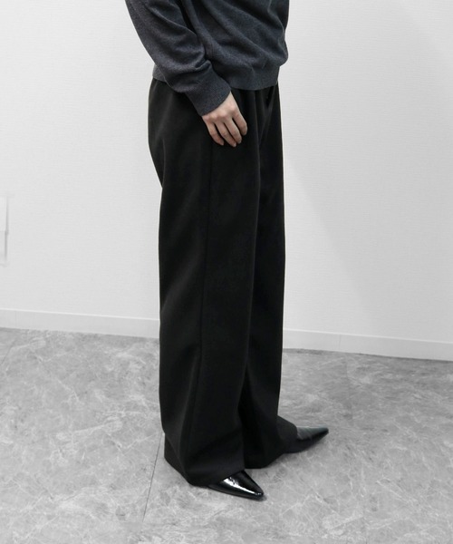 THE CELL.(ザセルドット)の「起毛タッチストレートパンツ SOFT BRUSHED STRAIGHT PANTS(その他パンツ・レディース・ブラック/ブラウン・M/S/L)」の12枚目の写真
