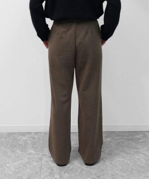 THE CELL.(ザセルドット)の「起毛タッチストレートパンツ SOFT BRUSHED STRAIGHT PANTS(その他パンツ・レディース・ブラック/ブラウン・M/S/L)」の8枚目の写真