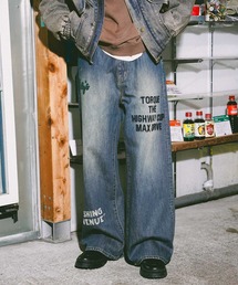 niko and... | [niko and ...JEANS] MESSAGE WIDE DENIM(デニムパンツ)