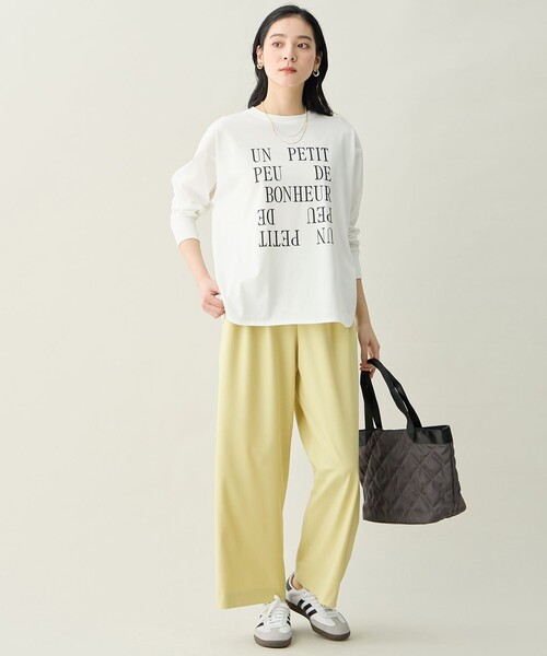 ANY(エニィ)の「【Sサイズあり】アソートロゴルーズTシャツ(Tシャツ/カットソー・レディース・グレー系1/ピンク系/ホワイト系1/ホワイト系・F/SMALL)」の16枚目の写真