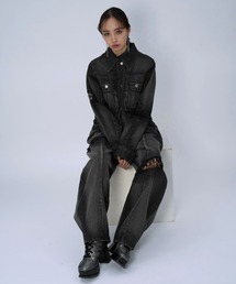 HARE（ハレ）の「レースキリカエデニムジャケット(HARE)（デニムジャケット）」