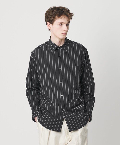 BEAUTY&YOUTH UNITED ARROWS(ビューティーアンドユースユナイテッドアローズ)の「HI-LINE 120/2 ブロード レギュラー シャツ FORM型(シャツ/ブラウス・メンズ・コバルトブルー/ダークグレー/ホワイト/ブラック/オフホワイト・M/XL/S/L)」の3枚目の写真