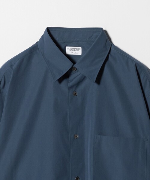 BEAUTY&YOUTH UNITED ARROWS（ビューティーアンドユースユナイテッドアローズ）の「HI-LINE 120/2 ブロード レギュラー シャツ FORM型（シャツ/ブラウス・メンズ・コバルトブルー/ダークグレー/ホワイト・M/XL/S/L）」の5枚目の写真
