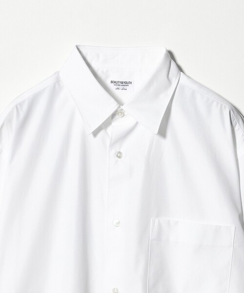 BEAUTY&YOUTH UNITED ARROWS（ビューティーアンドユースユナイテッドアローズ）の「HI-LINE 120/2 ブロード レギュラー シャツ FORM型（シャツ/ブラウス・メンズ・コバルトブルー/ダークグレー/ホワイト・M/XL/S/L）」の13枚目の写真