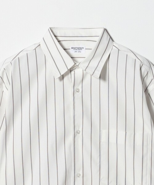 BEAUTY&YOUTH UNITED ARROWS（ビューティーアンドユースユナイテッドアローズ）の「HI-LINE 120/2 ブロード レギュラー シャツ FORM型（シャツ/ブラウス・メンズ・コバルトブルー/ダークグレー/ホワイト・M/XL/S/L）」の16枚目の写真