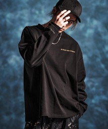 Jih Nunc（ジーヌンク）の「mlt5544-オーガニックコットンプリントロングスリーブTシャツ(JIH-R1147)（Tシャツ/カットソー）」