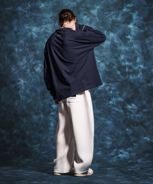 Jih Nunc(ジーヌンク)の「mlt5544-オーガニックコットンプリントロングスリーブTシャツ(JIH-R1147)(Tシャツ/カットソー・メンズ・ネイビー/ブラック/ホワイト・L/M/S)」の17枚目の写真