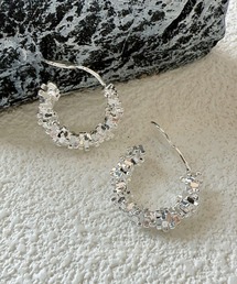 Rennet（レネット）の「凹凸ボリュームフープイヤリング（イヤリング）」