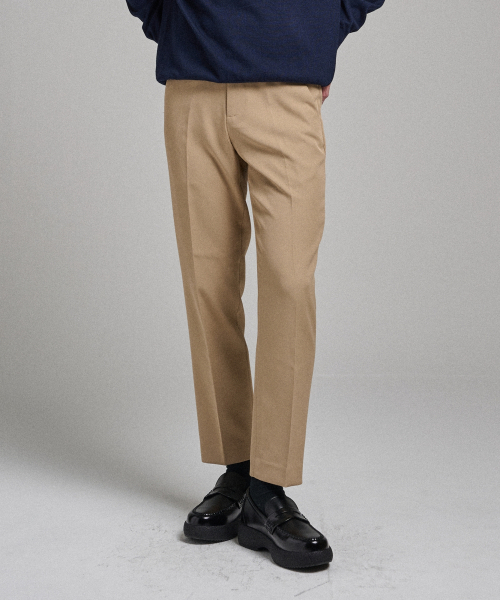ANALOG MOOD(アナログムード)の「セミワイドヒドゥンバンディングスラックス(ブラウン)(スラックス・メンズ・その他・M/L/XL)」の2枚目の写真