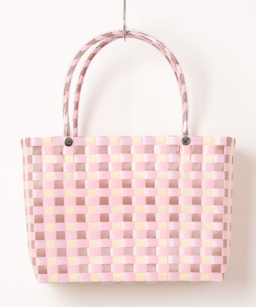LILA&FLEUR(リラアンドフルール)の「Sweet Basket M(かごバッグ・レディース・ミント/ピンク系/パープル系/イエロー系/サックスブルー系/ブルー系/グリーン系・MEDIUM)」の8枚目の写真