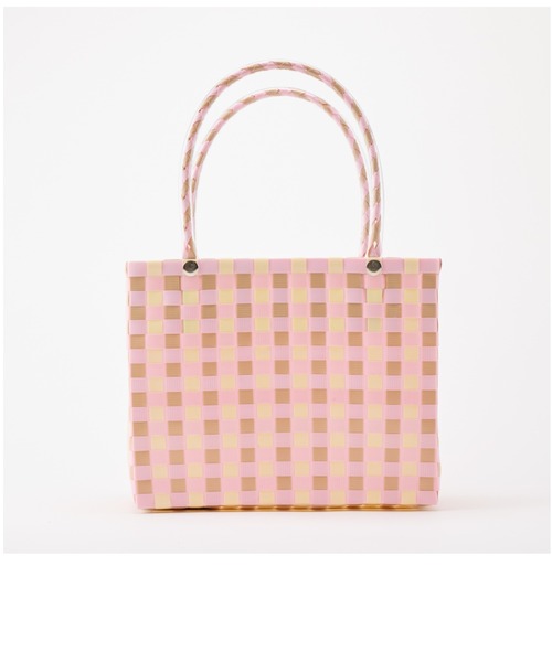 LILA&FLEUR(リラアンドフルール)の「Sweet Basket M(かごバッグ・レディース・ミント/ピンク系/パープル系/イエロー系/サックスブルー系/ブルー系/グリーン系・MEDIUM)」の17枚目の写真