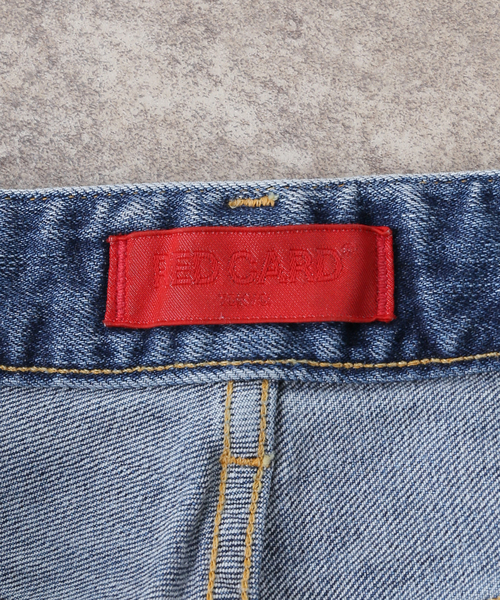 RED CARD TOKYO（レッドカード）の「RED CARD TOKYO/レッドカード トーキョー MONTANA 72W11901IMD（デニムパンツ・レディース・サックスブルー・24/25/26/27）」の7枚目の写真