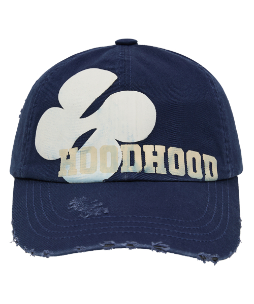 マルチロゴデストロイドボールキャップネイビー（キャップ）｜HOODHOOD