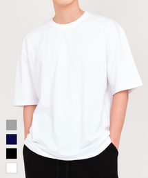 ACSHI（アクシ）の「オーバーサイズ半袖Tシャツ4カラー（Tシャツ/カットソー）」