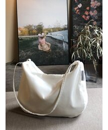 MUCU AND EBONY（ムクアンドエボニー）の「Mellow Shoulder Bag _ Off White（ショルダーバッグ）」