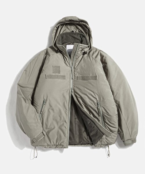 ESPIONAGE（エスピオナジ）の「ECWCS Level 7 Parka Grey Olive（ダウンジャケット/コート・レディース・その他・L）」の4枚目の写真