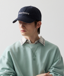 NAMERCLOTHING（ネイマークローディング）の「WASHED BASIC LOGO CAP NAVY（キャップ）」