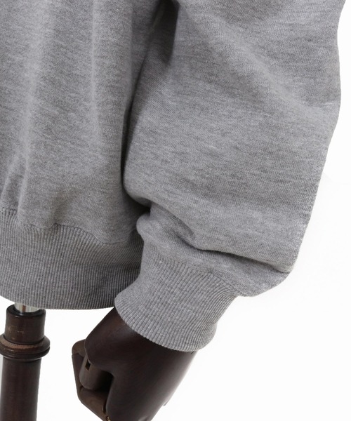 UN-FILLED（アンフィルド）の「msw1842- UF DOG CN SWEAT スウェット（フレンチブルドッグ）(SDUF-2605FBD)（スウェット・メンズ・グレー/ホワイト・XL/L/M）」の19枚目の写真