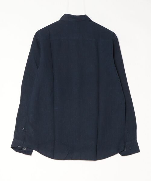Mammut（マムート）の「アルブラ サマー ロングスリーブ シャツ アジアンフィット / Alvra Summer Longsleeve Shirt AF Men（シャツ/ブラウス・メンズ・ネイビー・XL/L）」の2枚目の写真