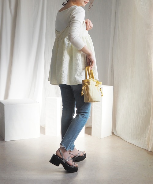 minia（ミニア）の「上品に華奢魅せ[バルキーナローサンダル]（サンダル・レディース・ブラック/シルバー・L/M/LL/S）」の16枚目の写真