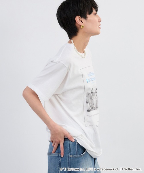 GOOD ROCK SPEED（グッドロックスピード）の「LIFE PICTURE COLLECTION別注 / Boat T（Tシャツ/カットソー・レディース・ホワイト・FREE）」の4枚目の写真