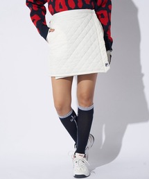 FILA GOLF フィラゴルフ 中綿 キルト ラップスカート ゴルフウェア