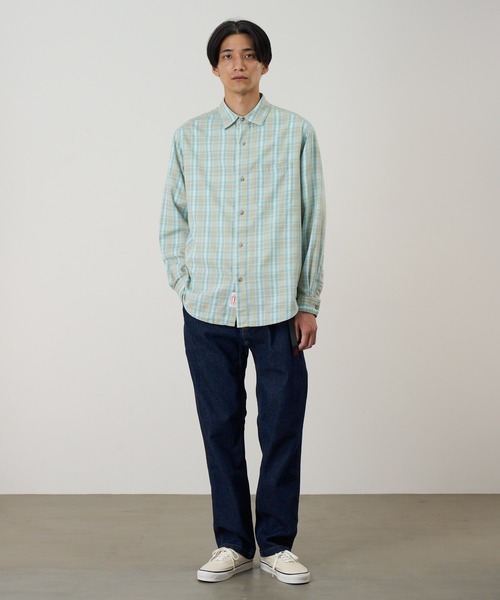 Gramicci(グラミチ)の「STRETCH DENIM NN-PANT CROPPED|ストレッチデニムNNパンツクロップド(デニムパンツ・メンズ・ワンウォッシュ/ライトインディゴブルー/ダークインディゴブルー・S/M/L/XL/XXL)」の9枚目の写真
