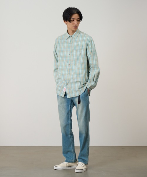 Gramicci(グラミチ)の「STRETCH DENIM NN-PANT CROPPED|ストレッチデニムNNパンツクロップド(デニムパンツ・メンズ・ワンウォッシュ/ライトインディゴブルー/ダークインディゴブルー・S/M/L/XL/XXL)」の6枚目の写真
