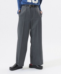 BEAMS BOY | ティーダブ ワイド スラックス(スラックス)