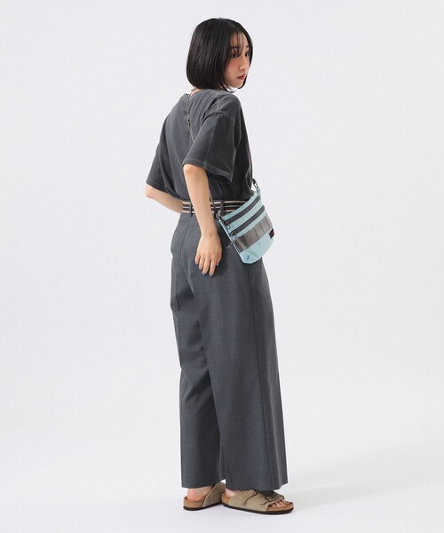 BEAMS BOY(ビームスボーイ)の「【7/24再値下げ】ティーダブ ワイド スラックス(スラックス・レディース・ブラック/グレー・2/1)」の22枚目の写真