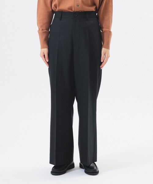 BEAMS BOY（ビームスボーイ）の「ティーダブ ワイド スラックス（スラックス・レディース・ブラック/グレー・2/1）」の10枚目の写真