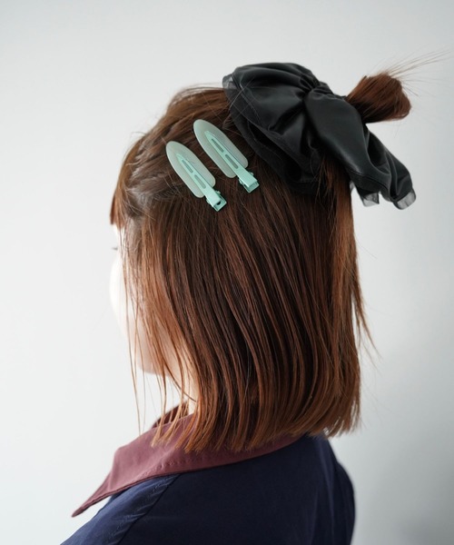 SANSeLF（サンセルフ）の「【SANSeLF】ベビーカラースリムヘアピン saa26s017（ヘアピン・レディース・パープル/ブルー/ピンク/グリーン・FREE）」の7枚目の写真