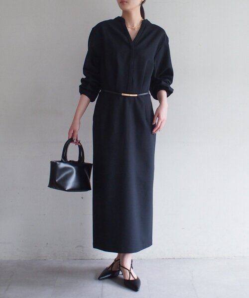 LOUNGEDRESS（ラウンジドレス）の「リネンライクVワンピース