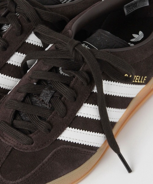 A part by(アパートバイ)の「【セレクト】adidas_GAZELLE INDOOR(スニーカー・レディース・ベージュ/ダークブラウン・MEDIUM/LARGE)」の7枚目の写真