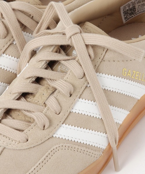 A part by(アパートバイ)の「【セレクト】adidas_GAZELLE INDOOR(スニーカー・レディース・ベージュ/ダークブラウン・MEDIUM/LARGE)」の11枚目の写真