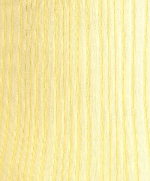 OPAQUE.CLIP（オペークドットクリップ）の「ランダムリブハイネックニット【洗濯機OK】（ニット/セーター・レディース・イエロー系その他/オフホワイト/ネイビー・40/38）」の11枚目の写真