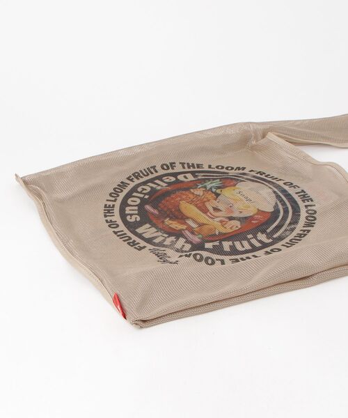 FRUIT OF THE LOOM(フルーツオブザルーム)の「【FRUIT OF THE LOOM/フルーツオブザルーム】VINTAGE Kellogg’ s mesh eco bag / ヴィンテージケロッグメッシュエコバッグ(トートバッグ・メンズ・ブラック/サックスブルー/オレンジ・FREE)」の11枚目の写真