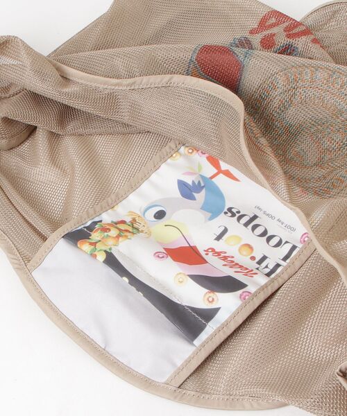 FRUIT OF THE LOOM(フルーツオブザルーム)の「【FRUIT OF THE LOOM/フルーツオブザルーム】VINTAGE Kellogg’ s mesh eco bag / ヴィンテージケロッグメッシュエコバッグ(トートバッグ・メンズ・ブラック/サックスブルー/オレンジ・FREE)」の13枚目の写真