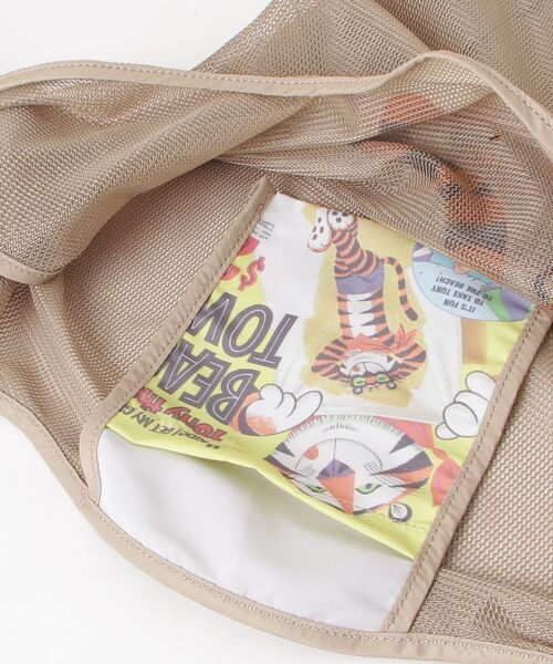 FRUIT OF THE LOOM(フルーツオブザルーム)の「【FRUIT OF THE LOOM/フルーツオブザルーム】VINTAGE Kellogg’ s mesh eco bag / ヴィンテージケロッグメッシュエコバッグ(トートバッグ・メンズ・ブラック/サックスブルー/オレンジ・FREE)」の15枚目の写真